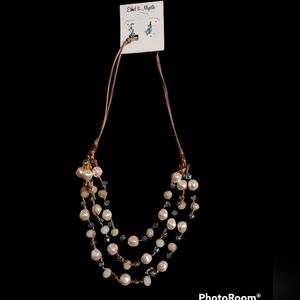 Ethel & Myrtle necklace earring combo